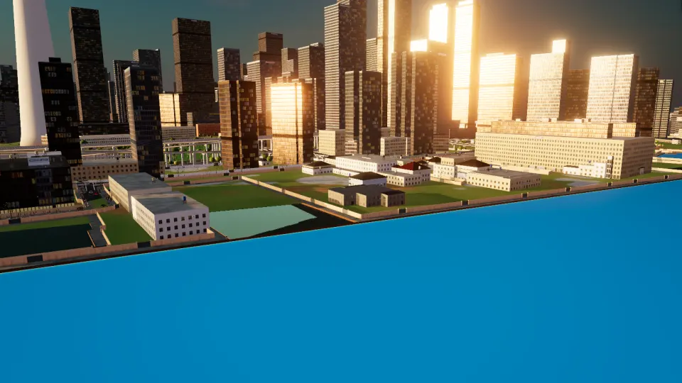 Harbourfront Centre on Queens Quay, rendered in the app